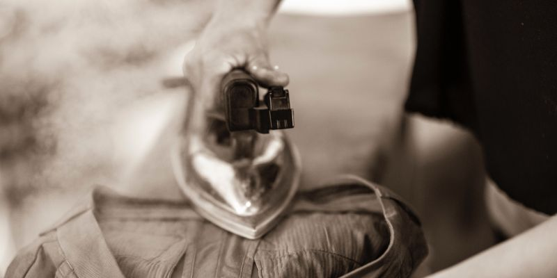 Professional finishing process with steam pressing, ensuring perfect presentation